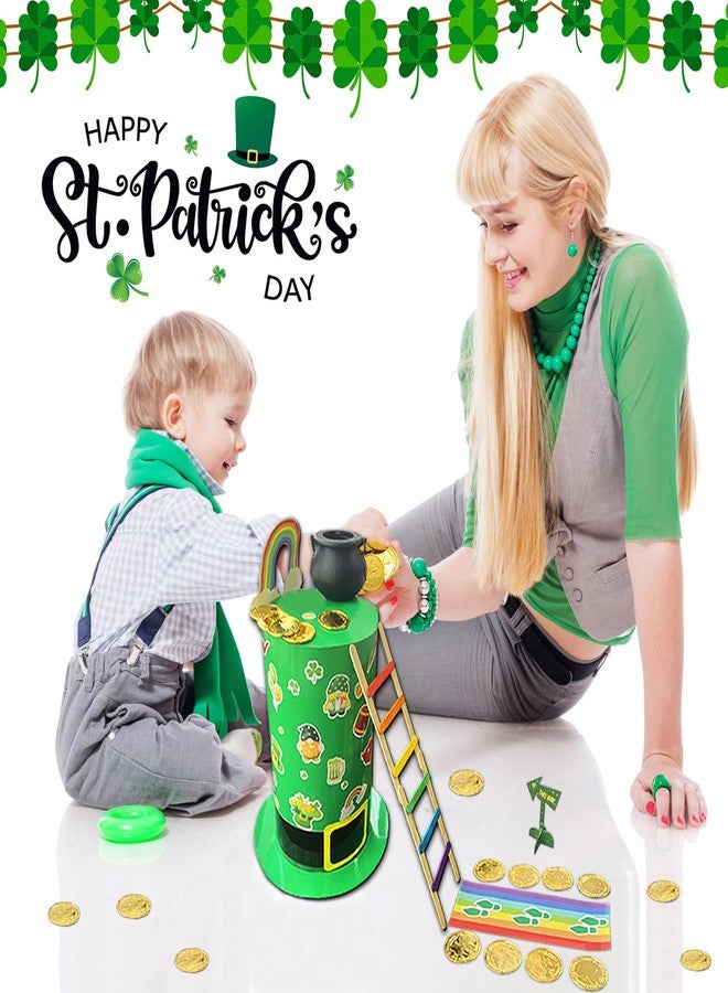 JUESMOS St Patrick's Day Leprechaun Trap Kit for Kids St Patricks Day Decorations Leprechaun Trap Crafts Kit How to Catch A Leprechaun Kit for Kids Classroom Activities St Patrick's Day Gifts - Image 2